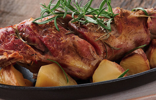 Perna de borrego assada 2